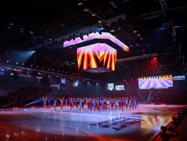 P4.81 Rental LED Display for Ice Arena | 121.48m&sup2; Project